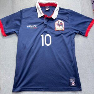 France National Soccer Team Adult XS Sports Fan Jersey Shirt #10